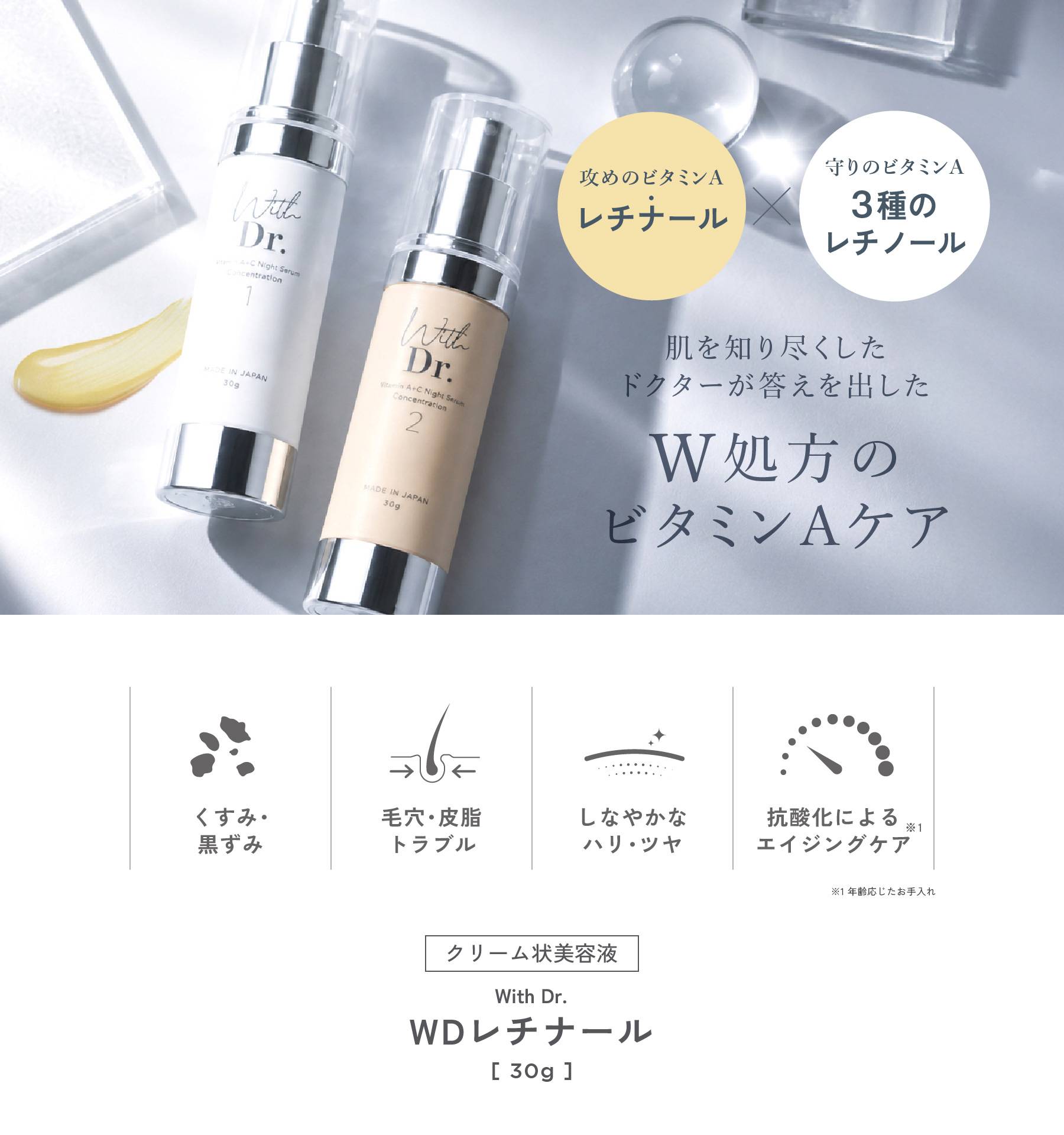 ウィズドクター,レチナール,ビタミンA